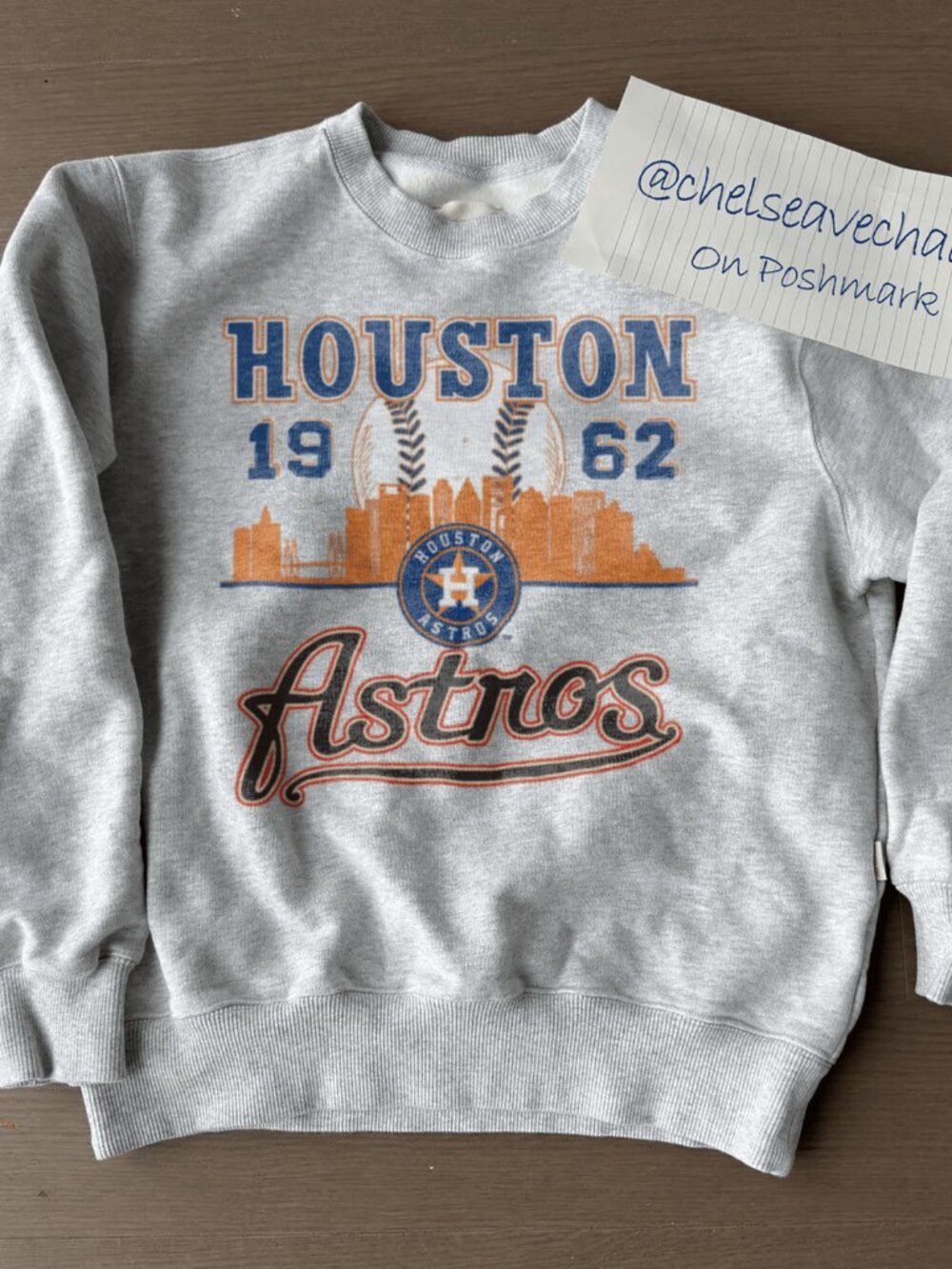 Vintage 1962 Style Houston Astros Baseball Sweatshirt, Houston Astros MLB Shirt